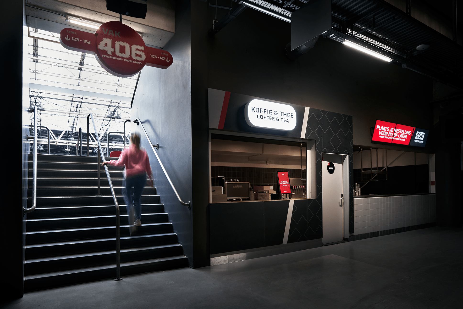 IMS Kiosk in Arena