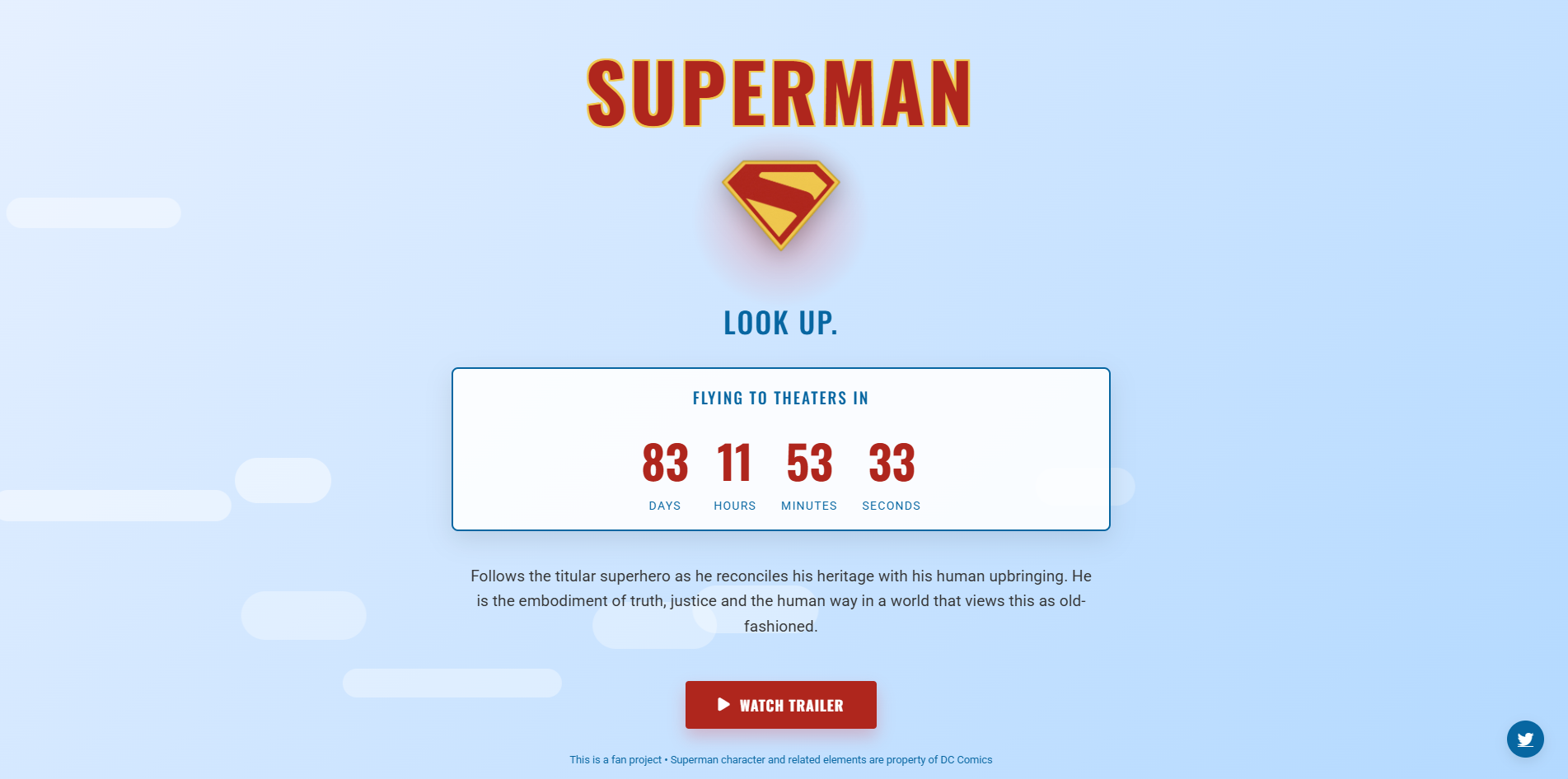 Superman Countdown